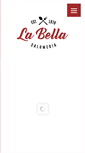 Mobile Screenshot of labellasalumeria.com